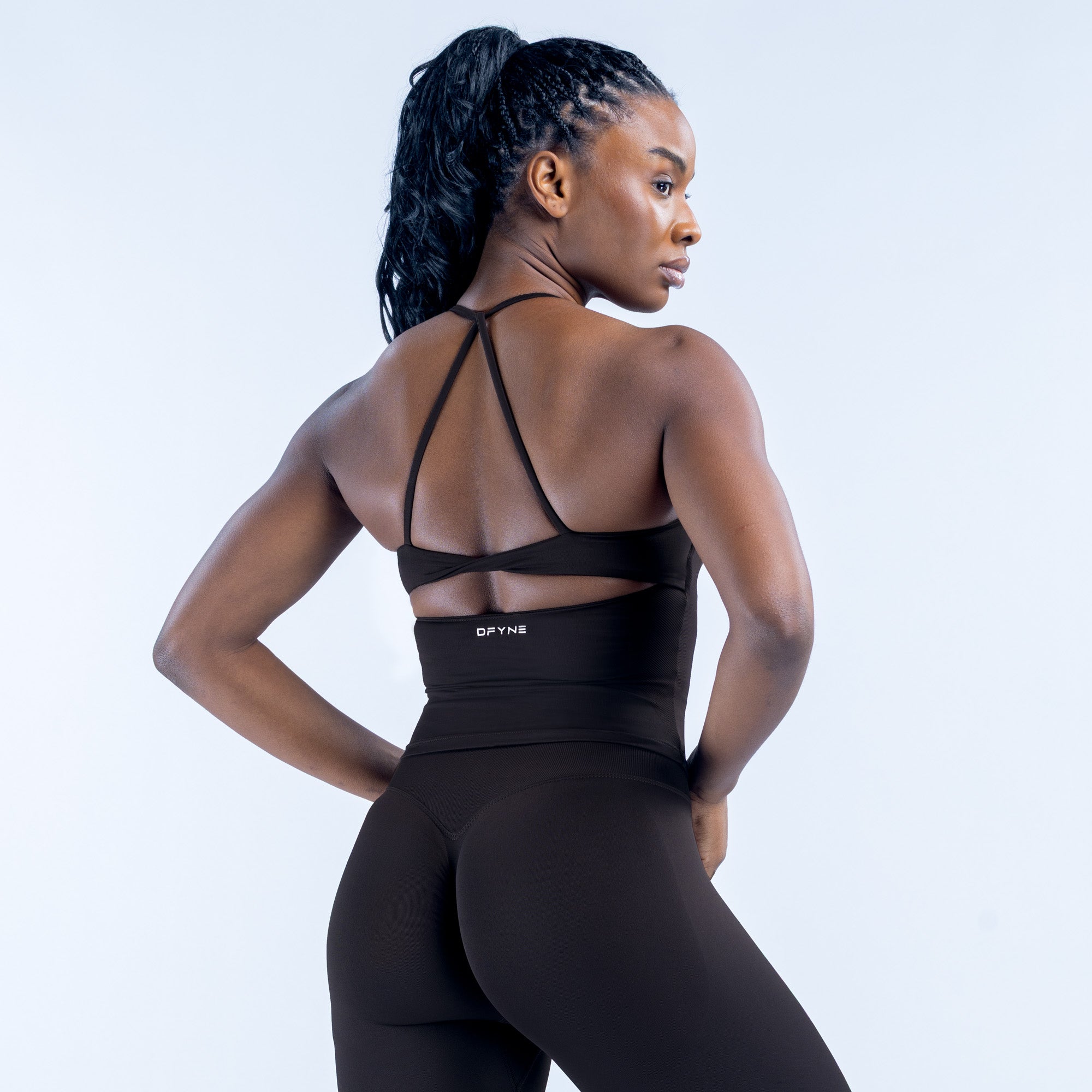 Alternative view of Dynamic Twist Back Top