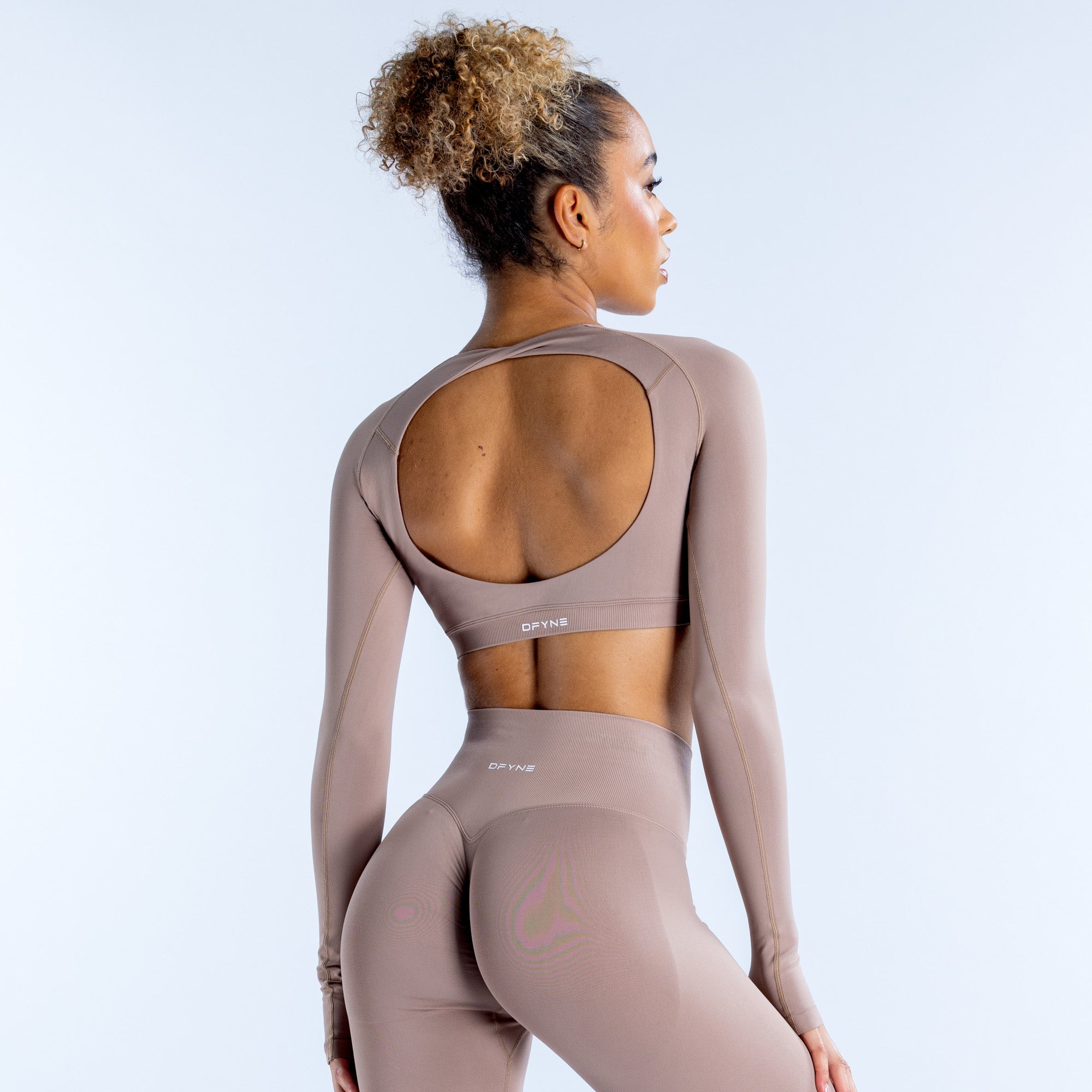 Alternative view of Dynamic Long Sleeve Crop Top